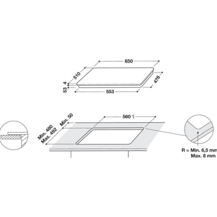 Варочна поверхня Whirlpool WLS7960NE зображення 11