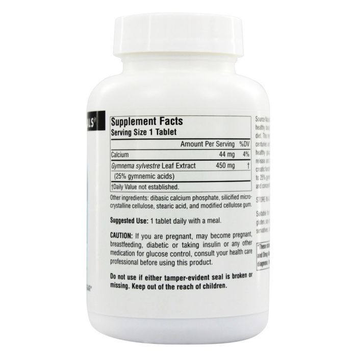Травы Source Naturals Гимнема 450мг, 120 таблеток (SNS-02161) изображение 2
