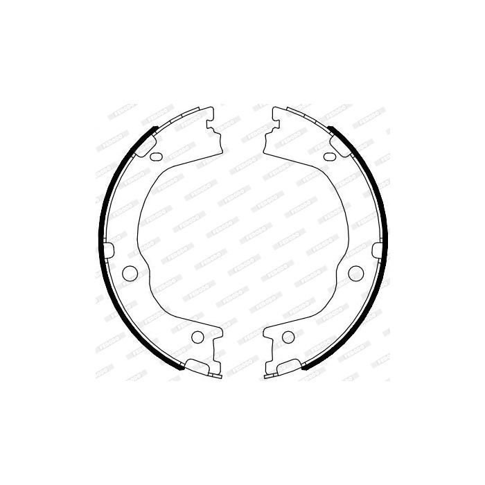 Гальмівні колодки FERODO FSB4089