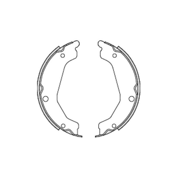 Гальмівні колодки REMSA 4694.00