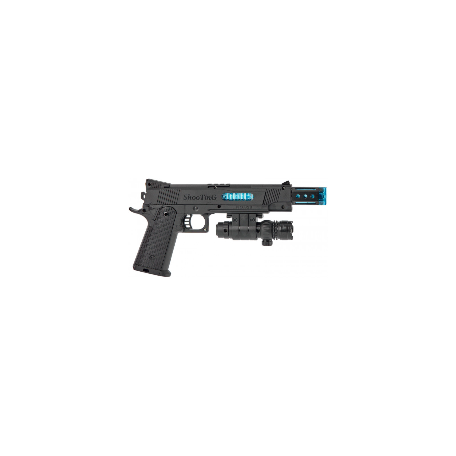 Игрушечное оружие ZIPP Toys Пистолет свето-звуковой Colt 1911 , черный (828B) изображение 2