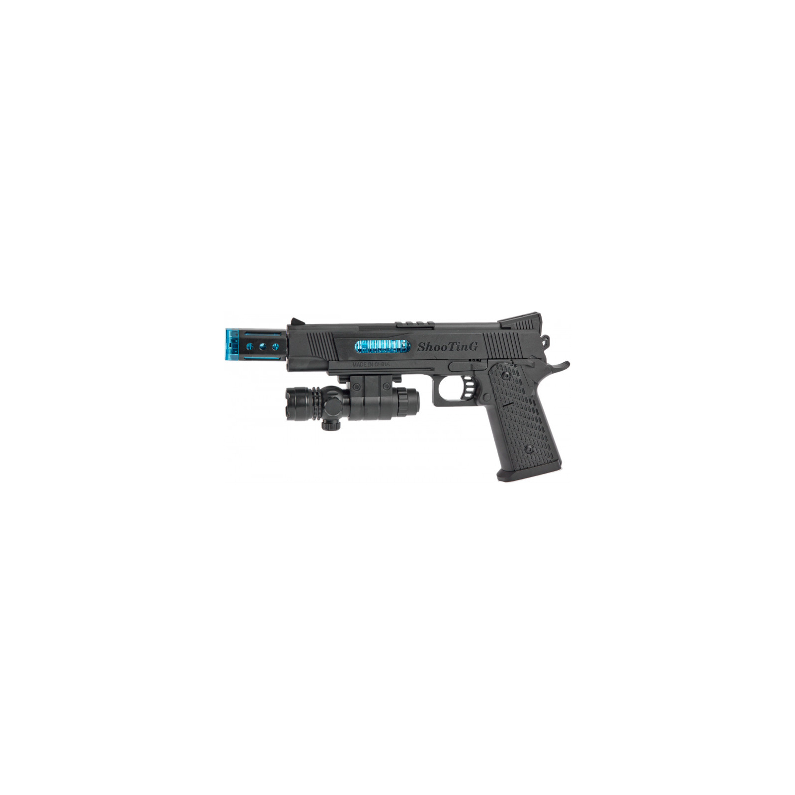 Игрушечное оружие ZIPP Toys Пистолет свето-звуковой Colt 1911 , черный (828B) изображение 3