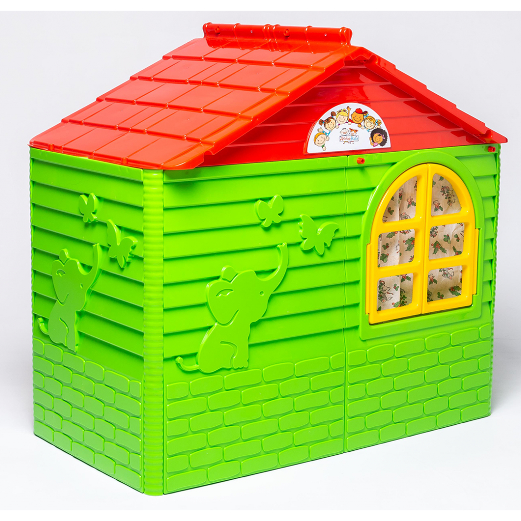 Игровой домик Active Baby зелено-красный (01-01550/0301) изображение 9