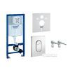 Инсталляция Grohe Rapid SL комплект 4в1, клавиша Arena Cosmopolitan (38929000) изображение 3