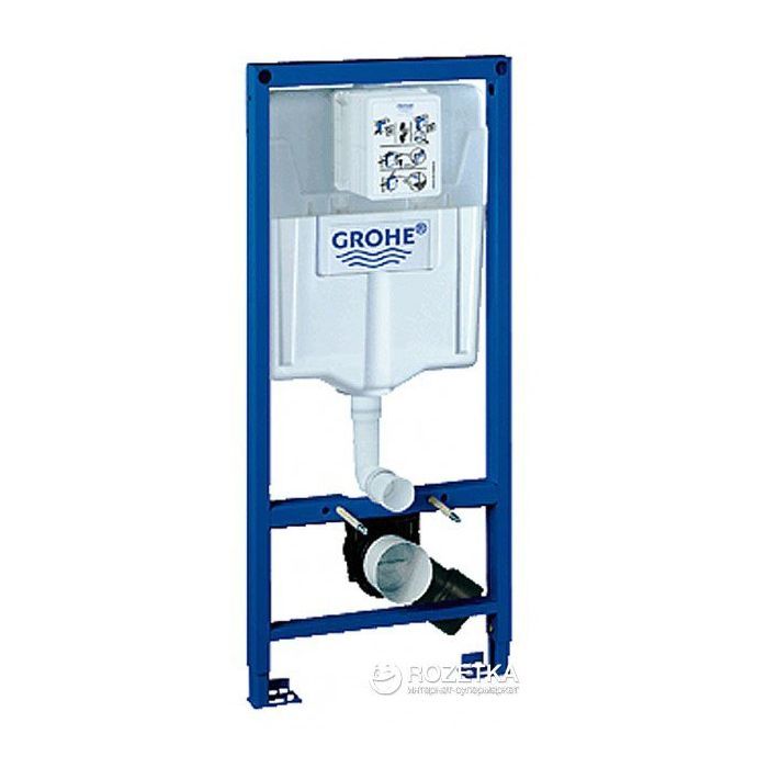 Инсталляция Grohe Rapid SL комплект 4в1, клавиша Arena Cosmopolitan (38929000) изображение 4