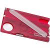 Мультитул Victorinox SwissCard NailCare Transparent Red (0.7240.T) зображення 3