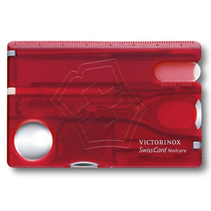 Мультитул Victorinox SwissCard NailCare Transparent Red (0.7240.T) зображення 6