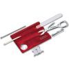 Мультитул Victorinox SwissCard NailCare Transparent Red (0.7240.T)
