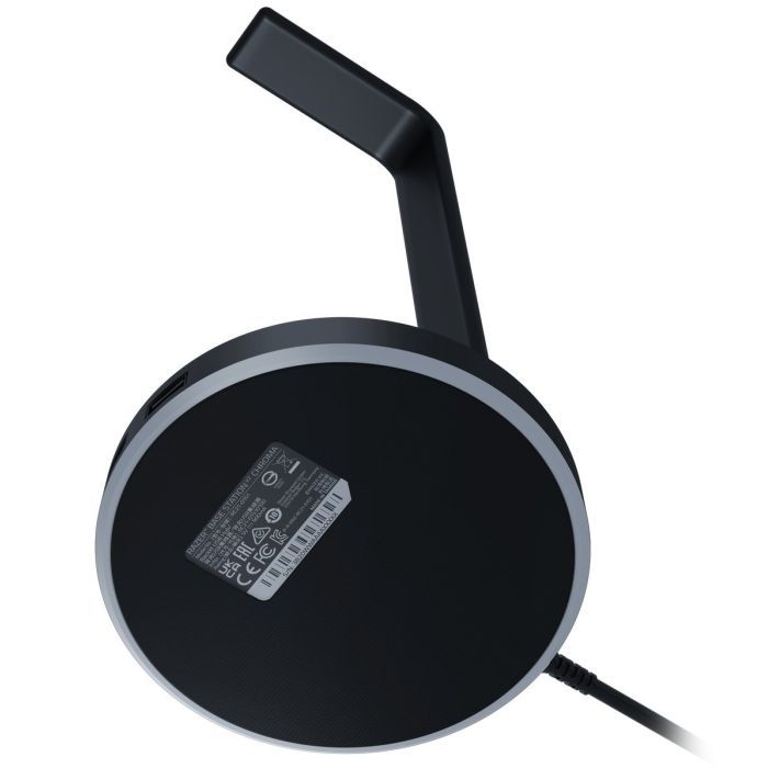 Підставка для гарнітури Razer Base Station V2 Chroma Mercury (RC21-01510300-R3M1) зображення 5