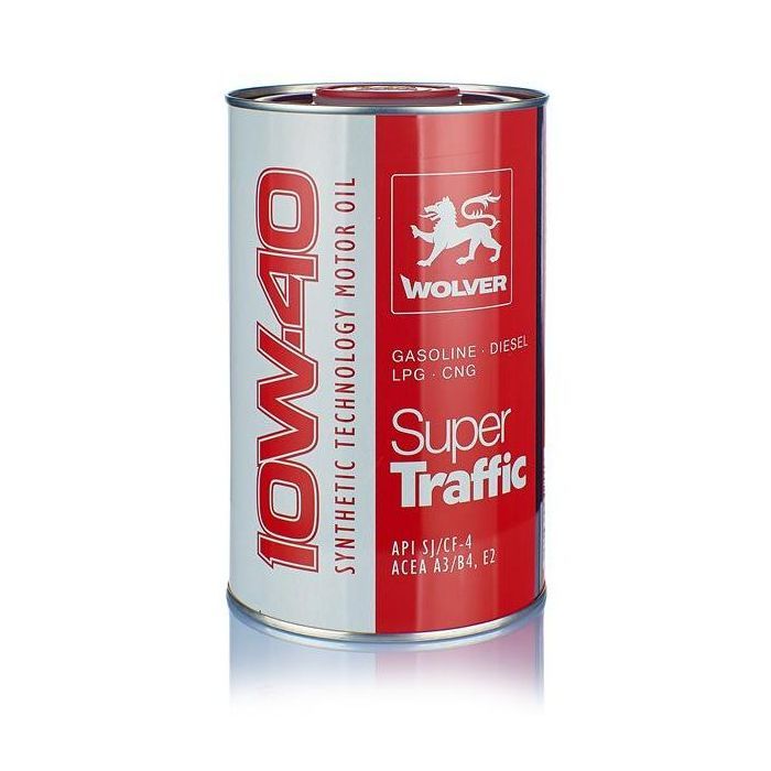 Моторное масло Wolver Super Traffic 10W-40 1л (4260360942549)