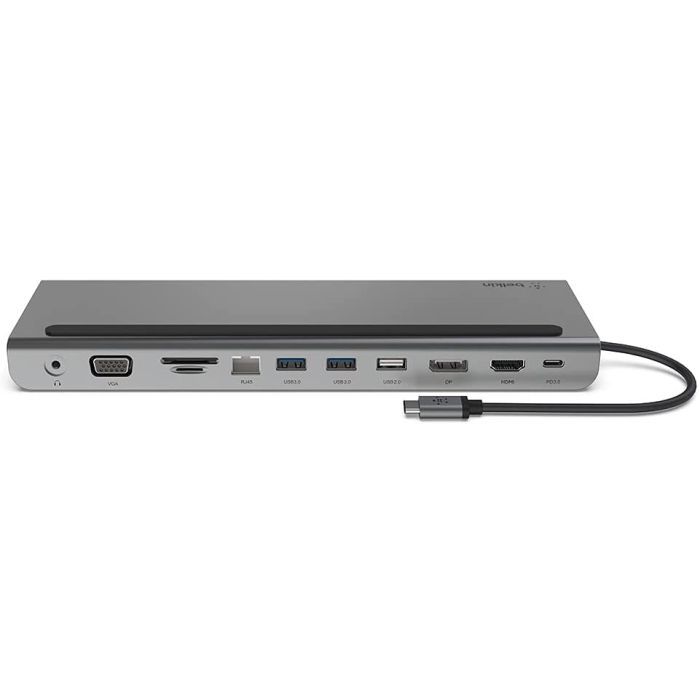 Концентратор Belkin USB-C 11-in-1 Multiport Dock (INC004BTSGY) изображение 10