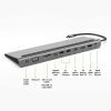 Концентратор Belkin USB-C 11-in-1 Multiport Dock (INC004BTSGY) изображение 4