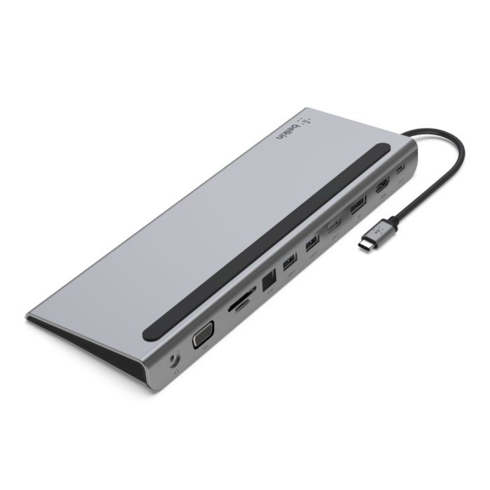 Концентратор Belkin USB-C 11-in-1 Multiport Dock (INC004BTSGY) изображение 6
