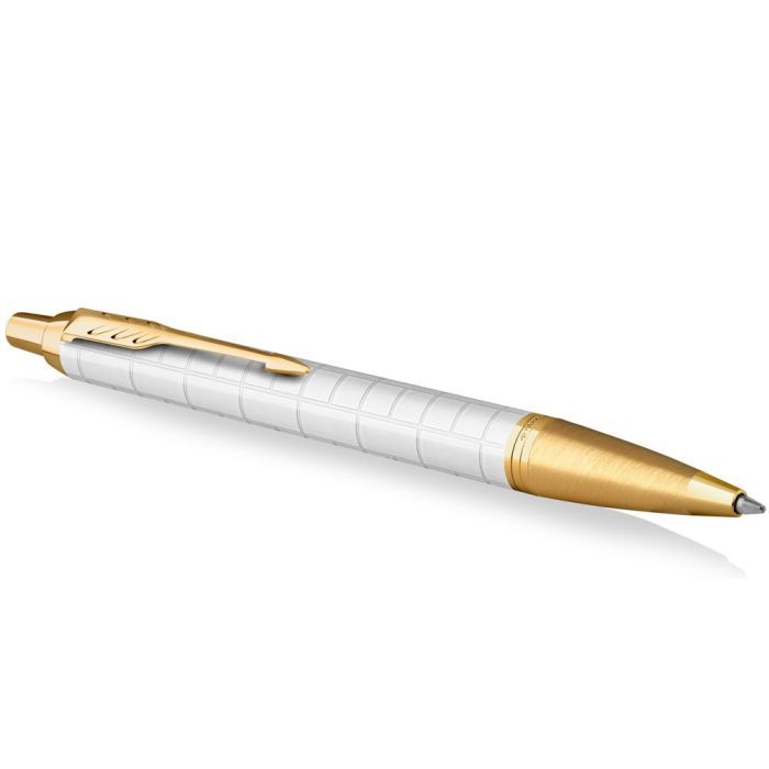Ручка шариковая Parker IM 17 Premium Pearl GT BP (24 732) изображение 2