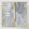 Ручка шариковая Parker IM 17 Premium Pearl GT BP (24 732) изображение 3