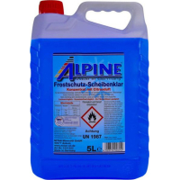 Фото - Жидкость стеклоомывателя Alpine Омивач автомобільний  концентрат Frostschutz Scheibenklar  5л (80C)
