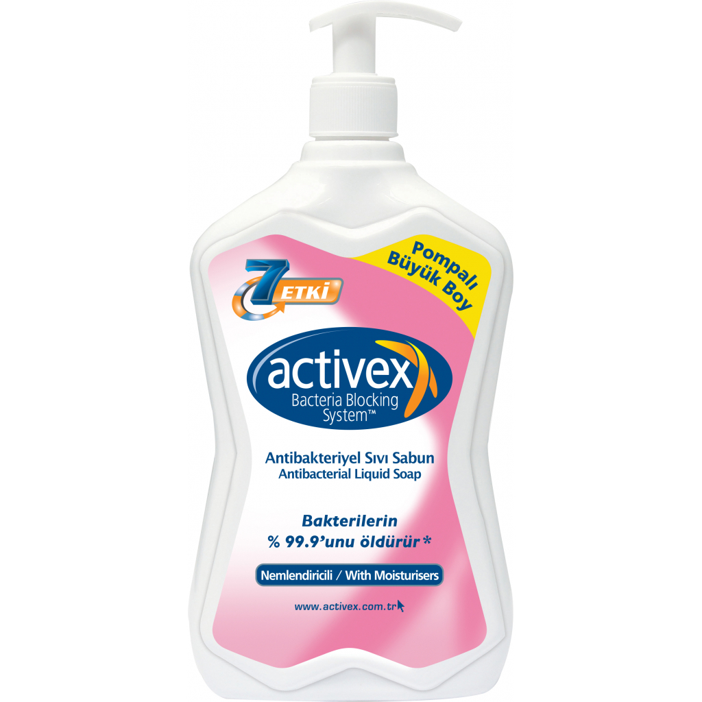 Жидкое мыло Activex Антибактериальное увлажняющее 700 мл (8690506482244/8690506512606)