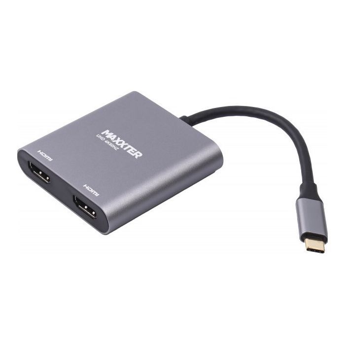 Переходник Maxxter USB-C to 2 HDMI 2 display (V-CM-2HDMI)