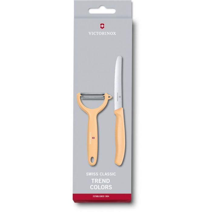 Набор ножей Victorinox SwissClassic Paring Set Tomato and Kiwi Yellow (6.7116.23L82)