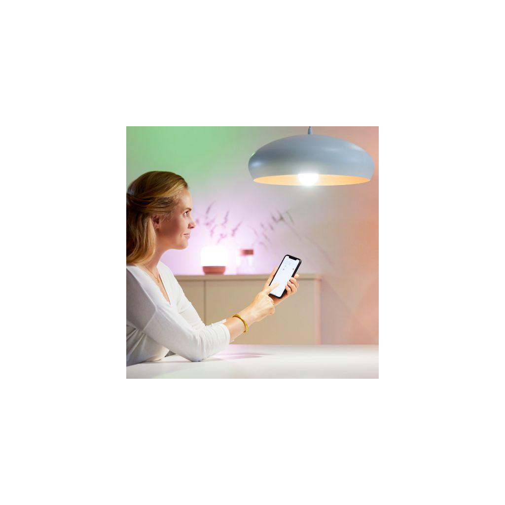 Розумна лампочка WiZ GU10 4,7W(50W 400Lm) 2200-6500K RGB Wi-Fi (929002448402) зображення 5