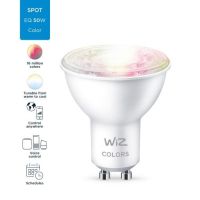 Розумна лампочка WiZ GU10 4,7W(50W 400Lm) 2200-6500K RGB Wi-Fi (929002448402) зображення 7