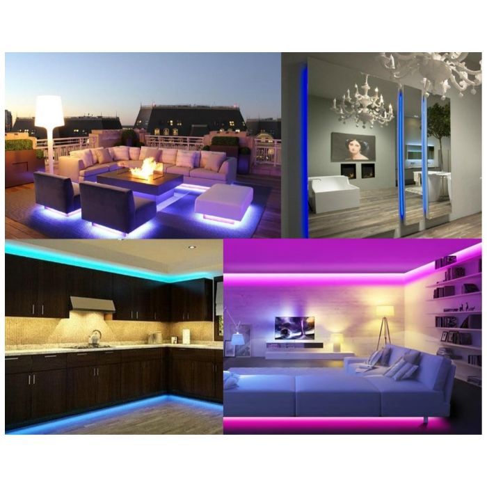 Гирлянда Twinkly Smart LED Line RGB 100, подсветка, Gen II, IP20, 1,5м (TWL100STW-BEU)