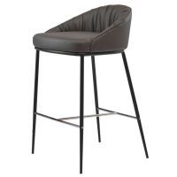 Кухонный стул Concepto Sheldon полубарный серый графит (HBC832A-PU-50S-GRAPHITE)