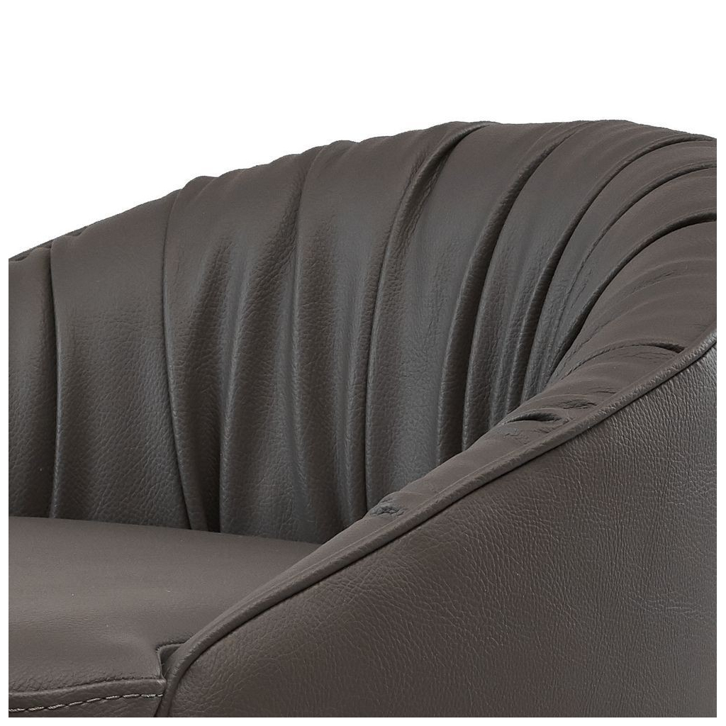 Кухонный стул Concepto Sheldon полубарный серый графит (HBC832A-PU-50S-GRAPHITE) изображение 4