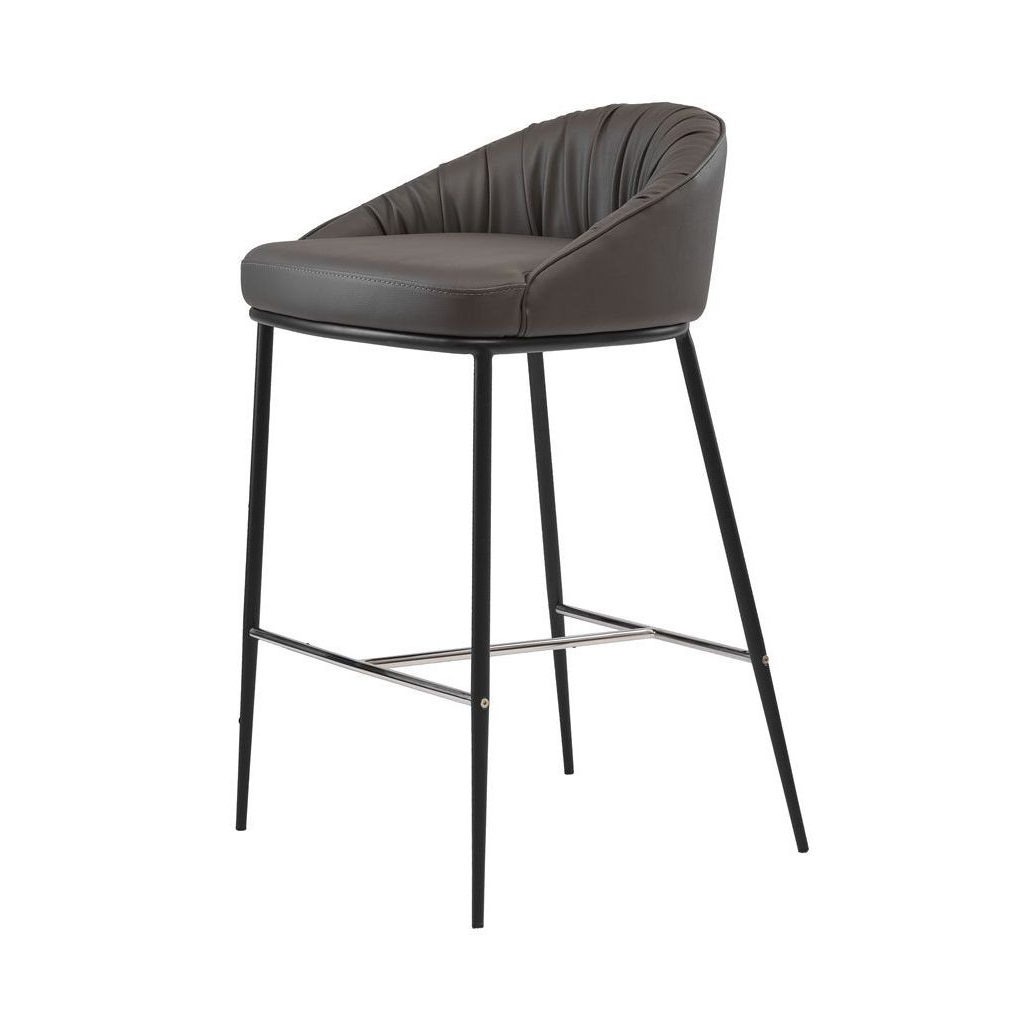 Кухонный стул Concepto Sheldon полубарный серый графит (HBC832A-PU-50S-GRAPHITE)