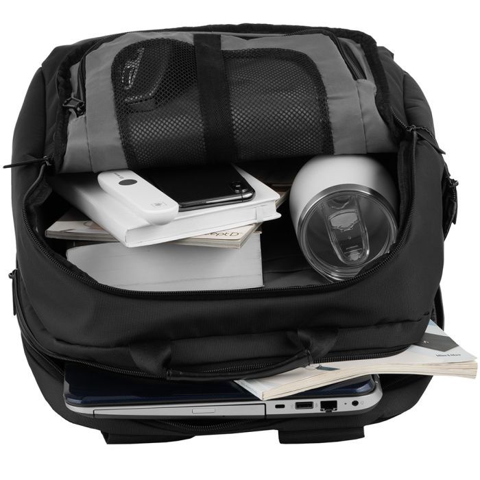 Рюкзак для ноутбука 2E 17" BPN6017 City Traveler, black (2E-BPN6017BK) зображення 12