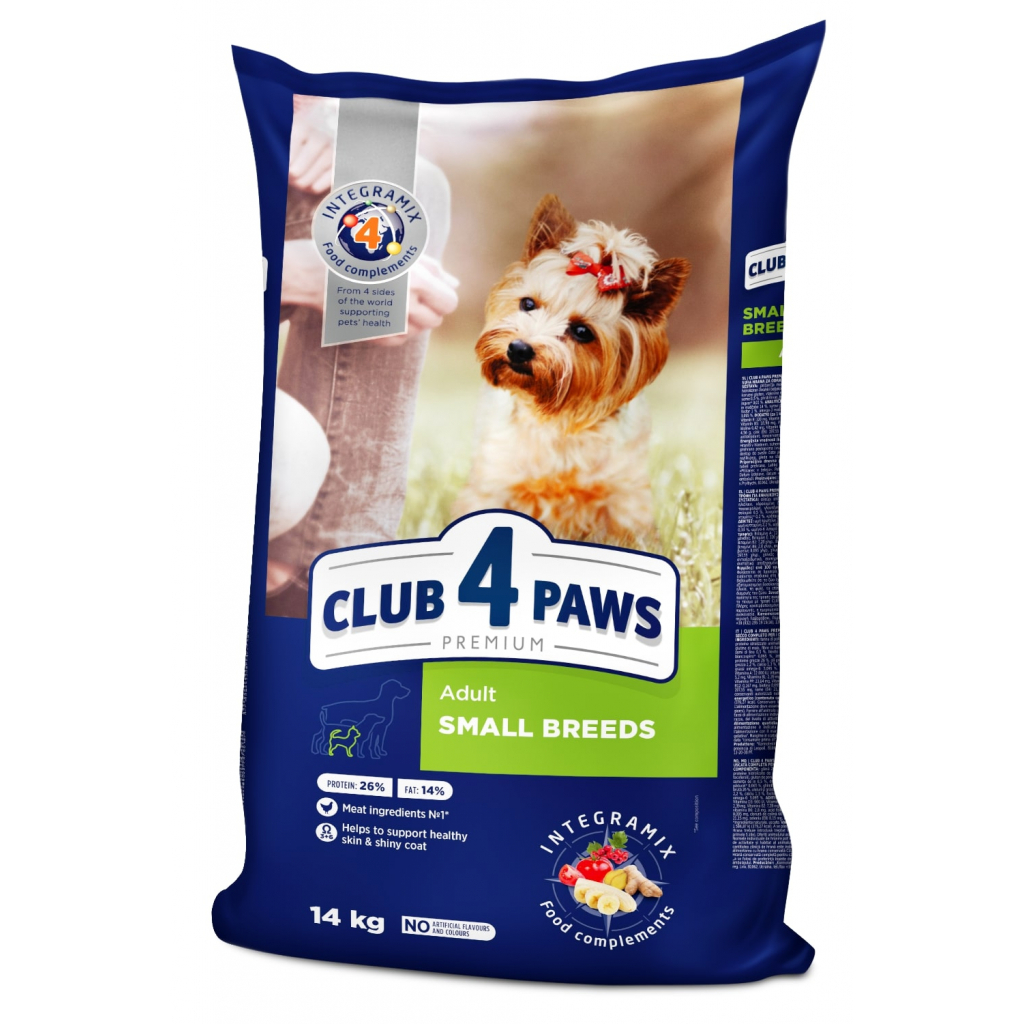 Сухий корм для собак Club 4 Paws Преміум. Для малих порід 2 кг (4820083909535)