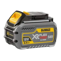 Photos - Power Tool Battery DeWALT Акумулятор до електроінструменту  18 В/54 В, 6 Аг/2 Аг, час заряджан 