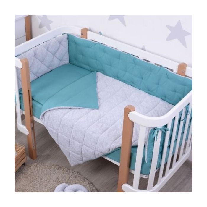 Дитячий постільний набір Верес Velour Grey-tiffany (218.01) зображення 2