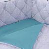 Дитячий постільний набір Верес Velour Grey-tiffany (218.01) зображення 4