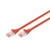 Патч-корд 5м, CAT 6 S-FTP, AWG 27/7, LSZH, red Digitus (DK-1644-050/R)