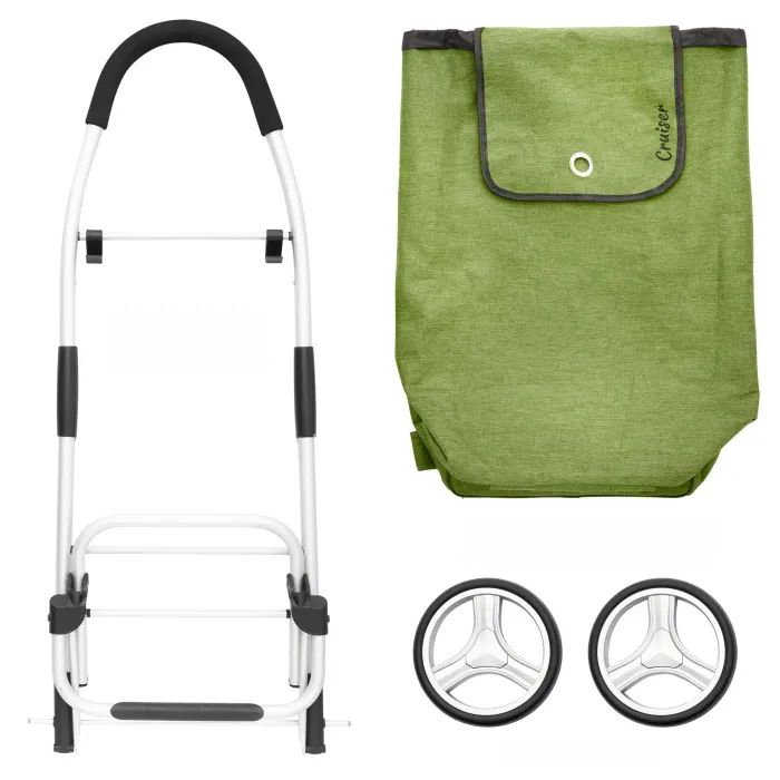 Сумка-тележка ShoppingCruiser Foldable 45 л Green (930021) изображение 5