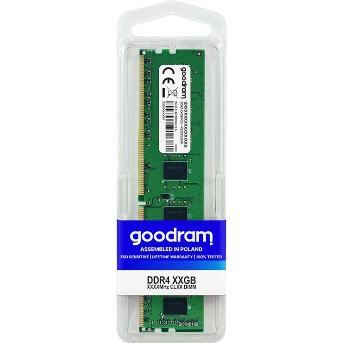 Модуль памяти для компьютера DDR4 16GB 2666 MHz Goodram (GR2666D464L19/16G) изображение 2