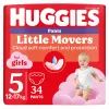 Подгузники Huggies Little Movers/Pants 5 Jumbo 12-17 кг для девочек 34 шт (5029053564272)