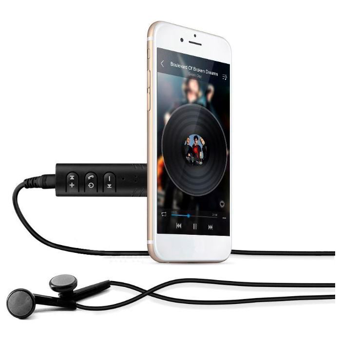 Bluetooth-адаптер Dynamode Bluetooth 4.1 аудио AUX 3.5 мм jack (BT-AUX) (BT-AUX) изображение 2