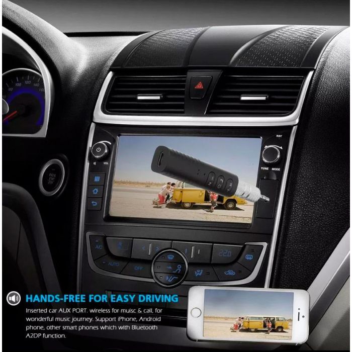 Bluetooth-адаптер Dynamode Bluetooth 4.1 аудио AUX 3.5 мм jack (BT-AUX) (BT-AUX) изображение 5