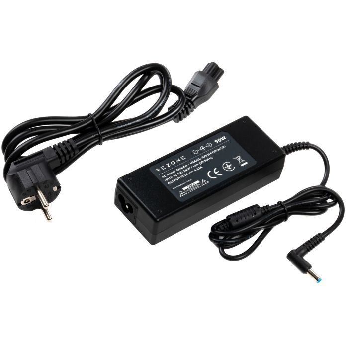 Блок питания к ноутбуку Rezone HP 90W 19.5V 4.62А 4.5*3.0 (RZPSHP90194530) изображение 3