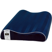 Photos - Pillow MirSon Подушка  ортопедична 6006 Noble stripe Blue sea 58х40х10.5 (22000032 