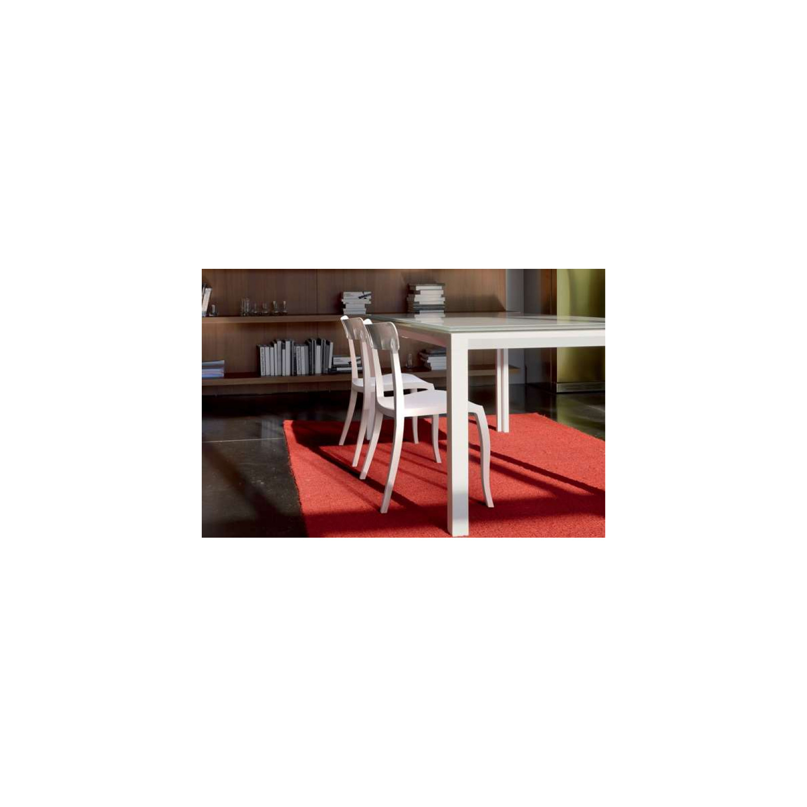 Кухонный стул PAPATYA hera-s сиденье беж, верх прозрачно-чистый (2239) изображение 5