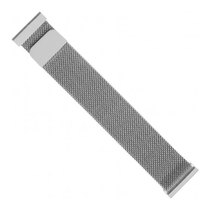 Ремешок для смарт-часов Intaleo Milanese для Samsung Galaxy Watch 22 mm silver (1283126494314)