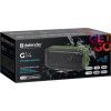 Акустическая система Defender G14 IP66 7Вт Bluetooth//FM/TF/USB/AUX Black/Green (65014) изображение 7