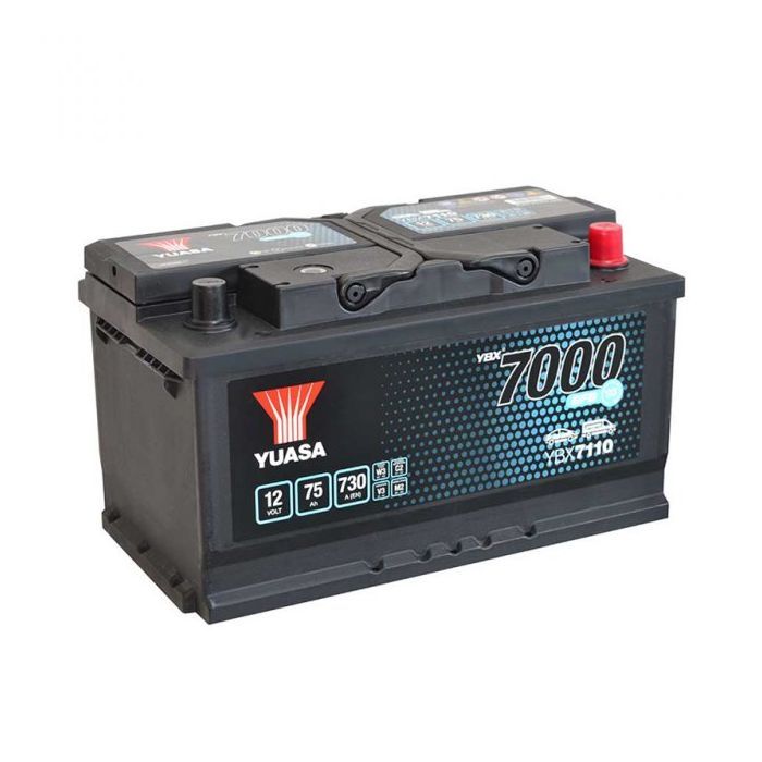 Аккумулятор автомобильный Yuasa 12V 75Ah EFB Start Stop Battery (YBX7110)