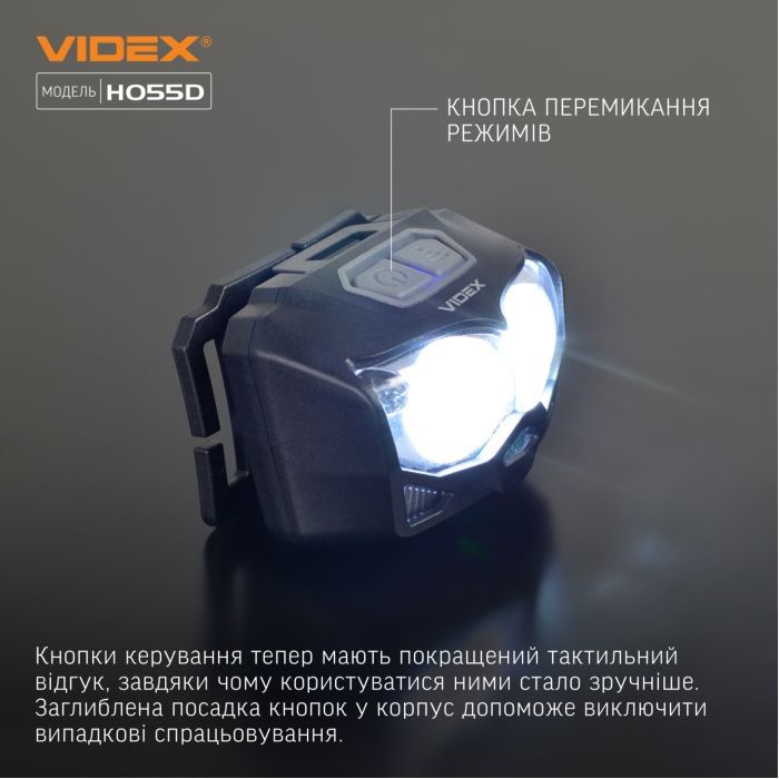 Ліхтар Videx VLF-H055D 500Lm 5000K (VLF-H055D) зображення 5