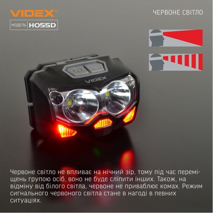 Ліхтар Videx VLF-H055D 500Lm 5000K (VLF-H055D) зображення 6