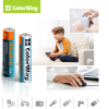 Батарейка ColorWay AAA LR03 Alkaline Power (щелочные) * 8 blister (CW-BALR03-8BL) изображение 3
