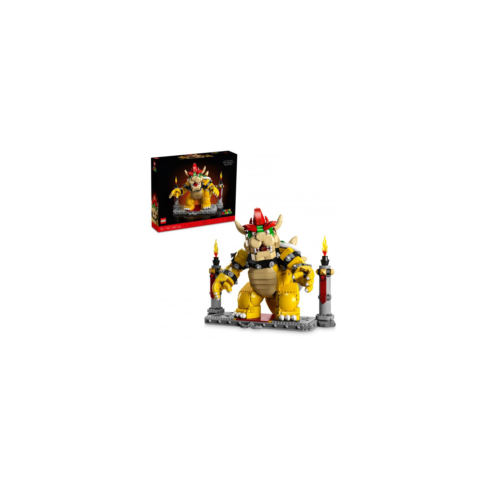 Конструктор LEGO Super Mario Мощный Боузер 2807 деталей (71411) изображение 2